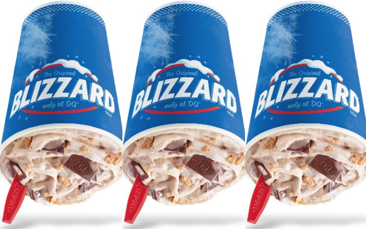 Dairy Queen's S'mores Blizzard Is Stuffed With MarshmallowFilled