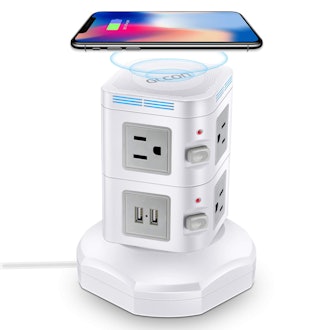 GLCON Power Strip Tower Wireless Charger