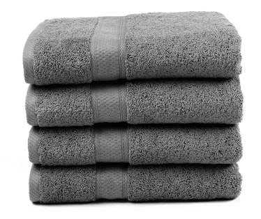 Ariv Collection Bamboo Cotton Towels (Set of 4)