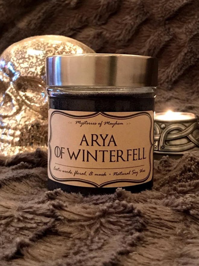 Arya of Winterfell - Exotic Woods, Floral, & Musk Scented - Game of Thrones Inspired - Soy Wax Candl...
