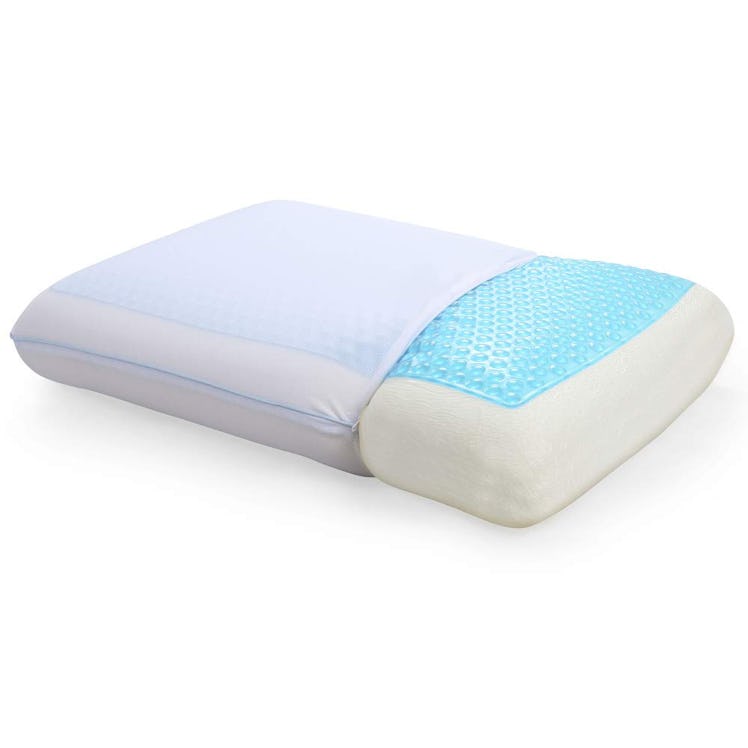 Classic Brands Reversible Cool Gel and Memory Foam Pillow