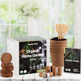 Spade To Fork Organic Herb Growing Kit
