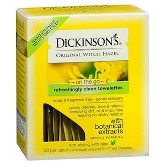 Dickinson’s Original Witch Hazel Refreshingly Clean Towelettes