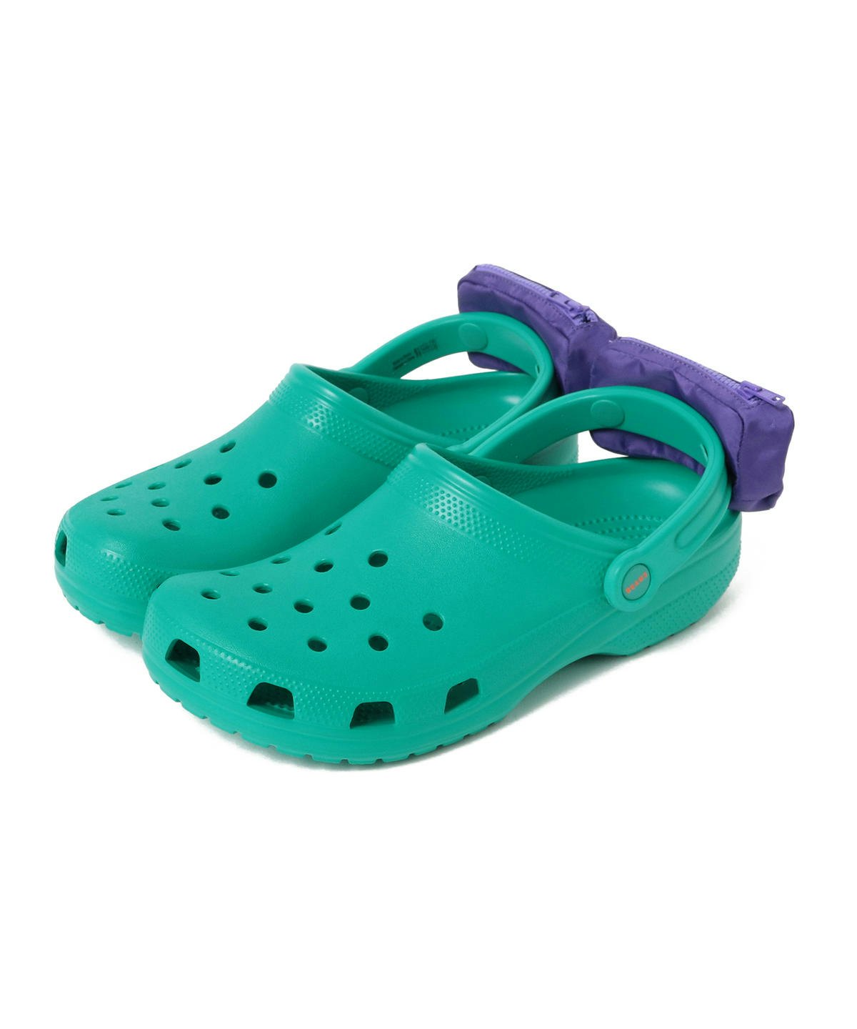 crocs with pouch