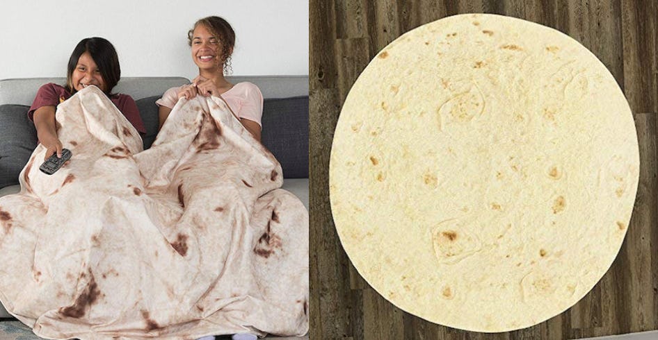 Here’s Where To Get A Burrito Blanket That'll Turn You Into A True Snack