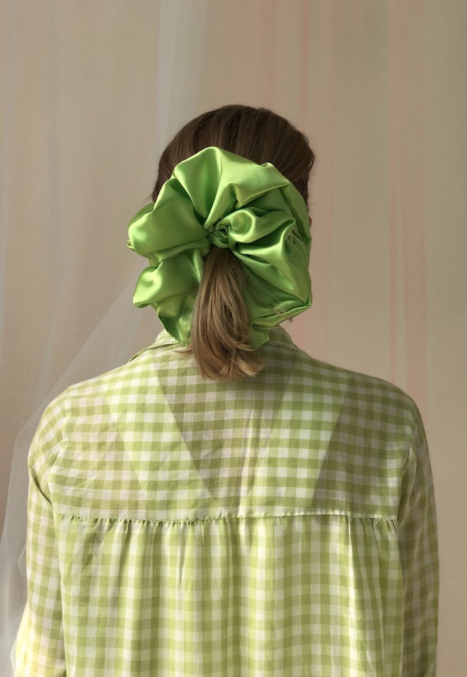 Giant Lime Scrunchie