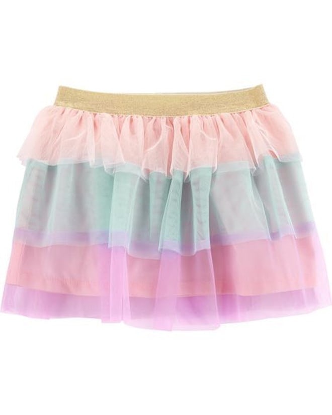 Rainbow Tulle Skirt