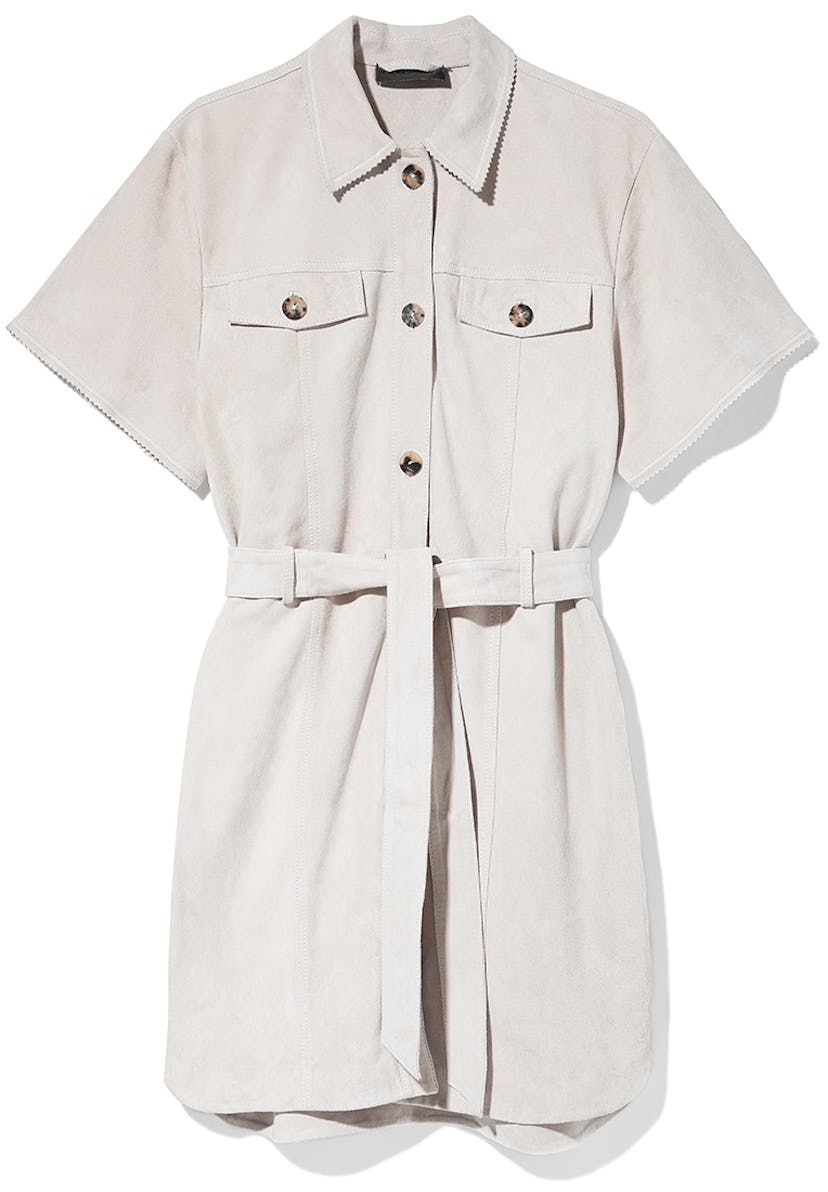 Suede Tunic With Belt