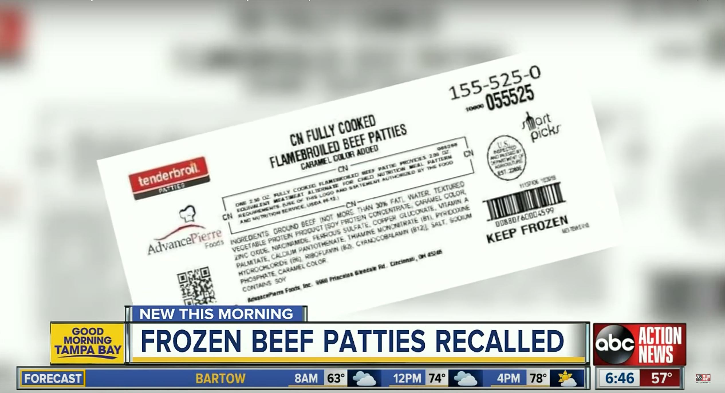 Beef Patty Recall Could Affect Some U.S. Schools, So You Might Want To