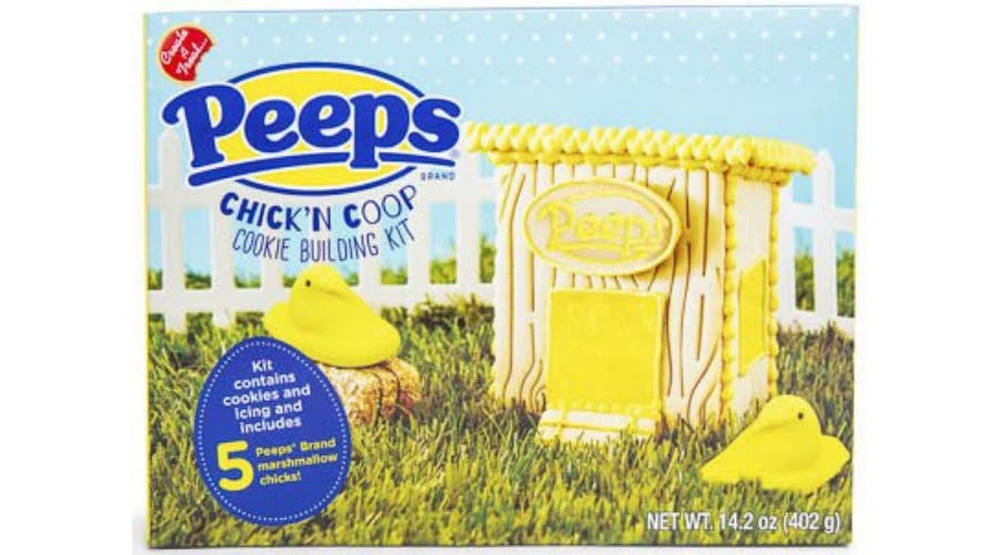 This Peeps Chick’n Coop Cookie Kit For Easter 2019 Is So Cute For Spring