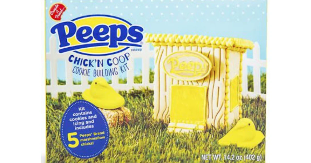 This Peeps Chick n Coop Cookie Kit For Easter 2019 Is So Cute For Spring this-peeps-chick-n-coop-cookie-kit-for-easter-2019-is-so-cute-for-spring