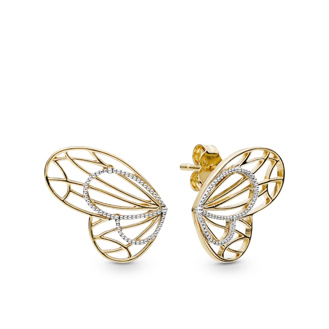 Openwork Butterflies Stud Earrings