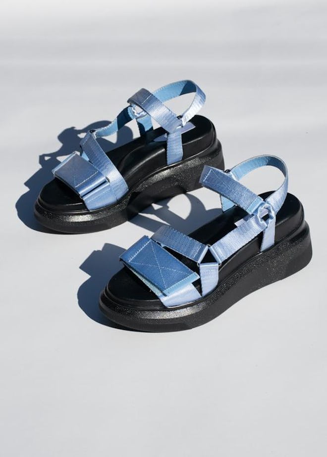 Velcro Platform Sandals