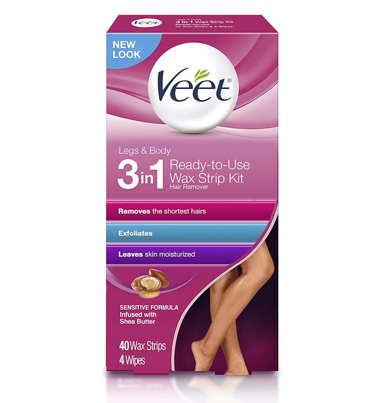 Veet Ready-to-Use Wax Strip Kit (40-Count, 2-Pack)