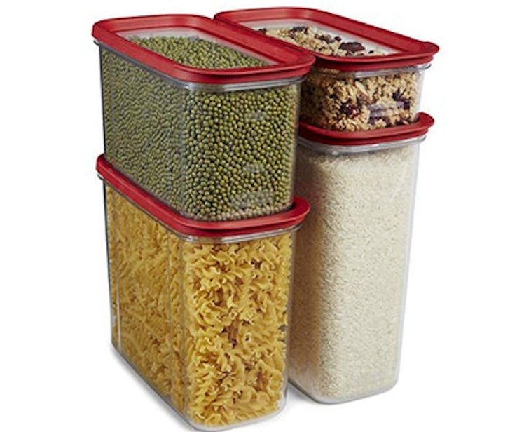 Rubbermaid Premium Modular Food Storage Canisters (4-Piece)