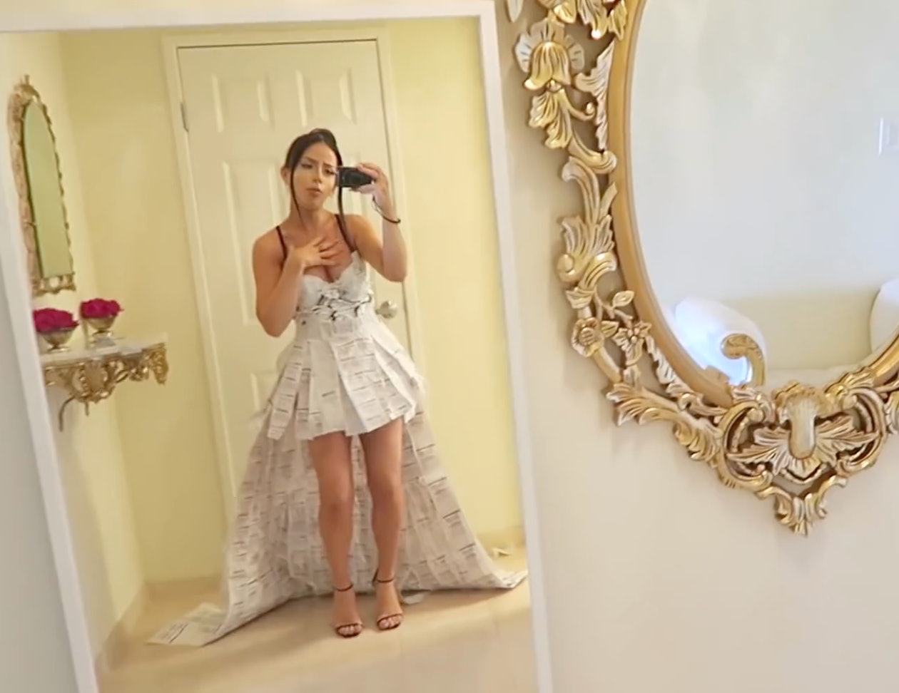 Amber Scholl s CVS Receipt Dress Puts All That Paper To Good Use