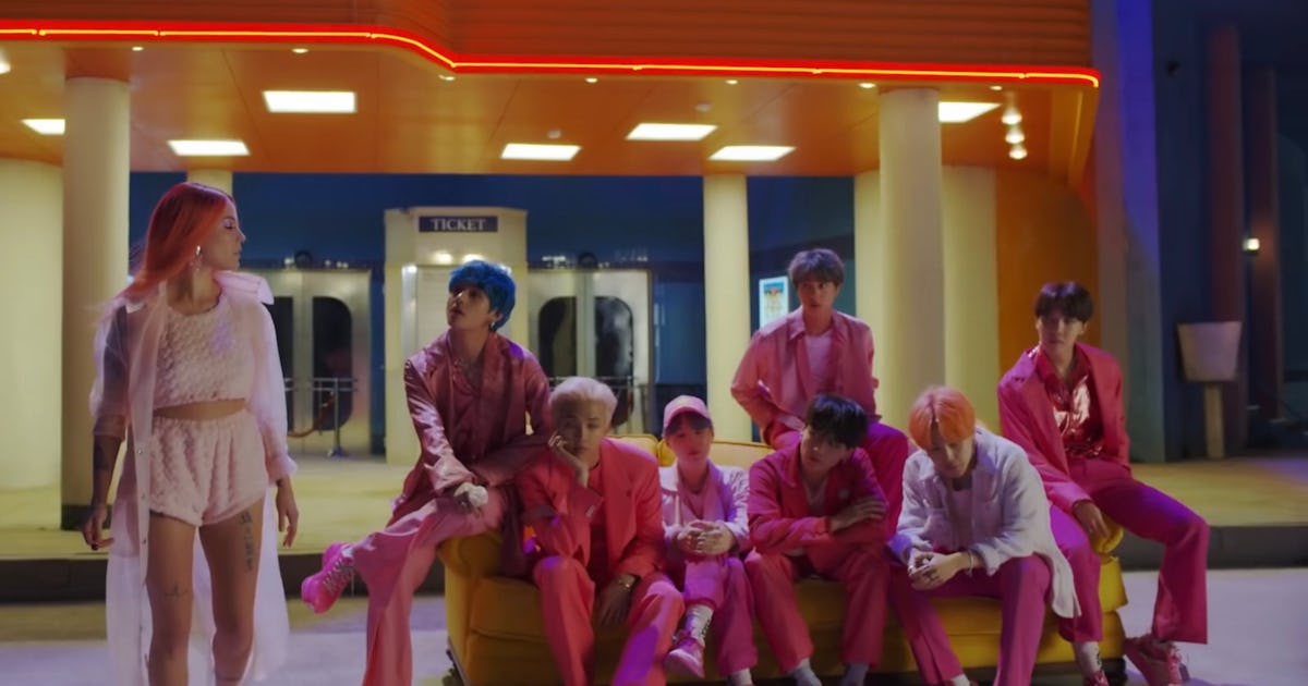 BTS' "Boy With Luv" Music Video Teaser Featuring Halsey Is Already