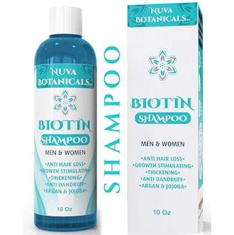 Nuva Botanicals Biotin Shampoo, 10 Fl. Oz. 