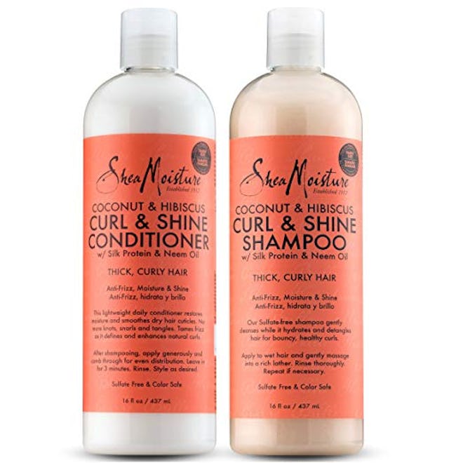 SheaMoisture Coconut and Hibiscus Curl and Shine Combination Set