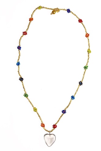 Chaquira Heart Necklace