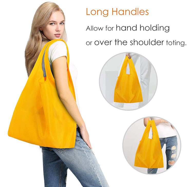 BeeGreen Reusable Grocery Bags (4 Pack)