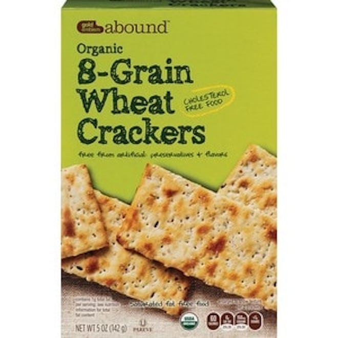 Gold Emblem Abound Organic 8-Grain Wheat Crackers