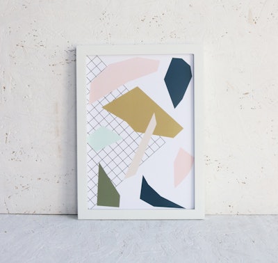 Abstract Shapes Wall Art