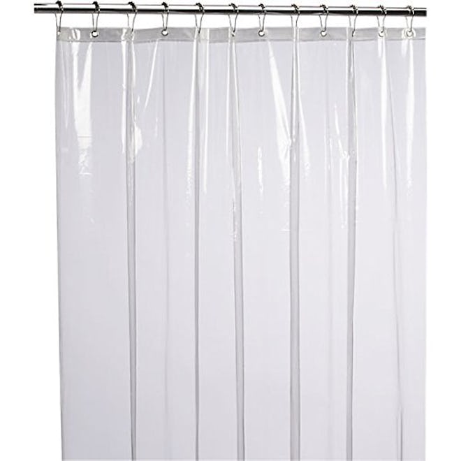 LiBi Mildew-Resistant Shower Curtain Liner