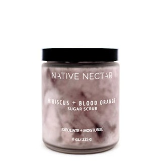 Native Nectar Botanicals Hibiscus and Blood Orange Scrub