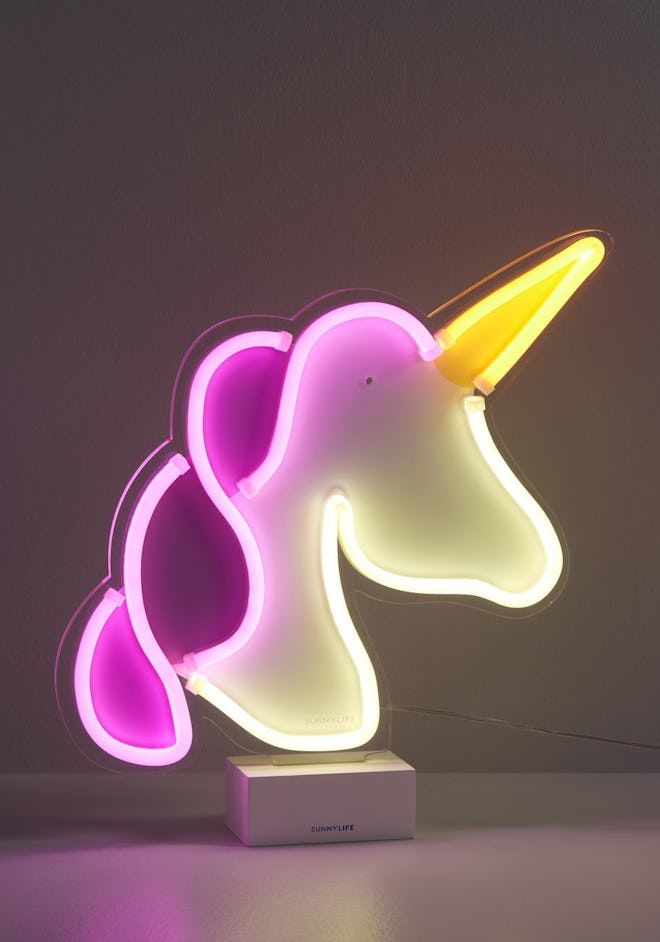 Manes To An End Unicorn Neon Light