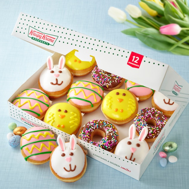 Krispy Kreme’s Easter 2019 Doughnuts Are The Perfect Treats To