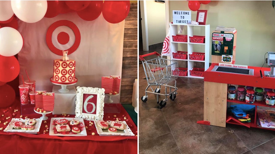 This Target Themed Birthday Party For A 6 Year Old Is Everything