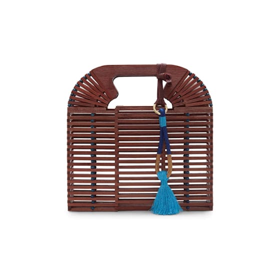 Bamboo Cage Clutch