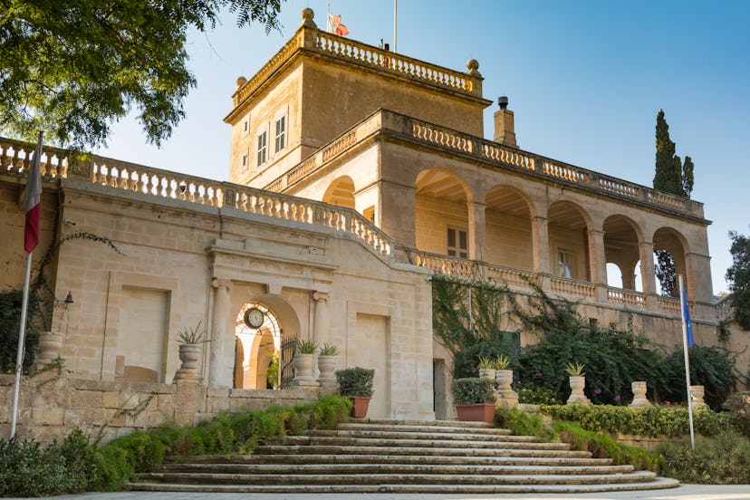 San Anton Palace, Malta, as the Red Keep's hallway