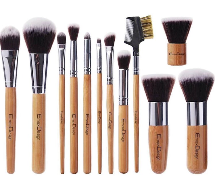 EmaxDesign Makeup Brush Set (12 Pieces)