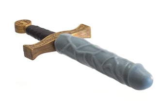 Bronze Eagle Dildo Sword