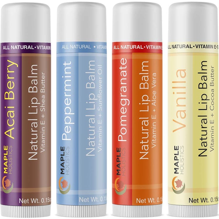 Maple Holistics Therapeutic Lip Balm (4 Pack)