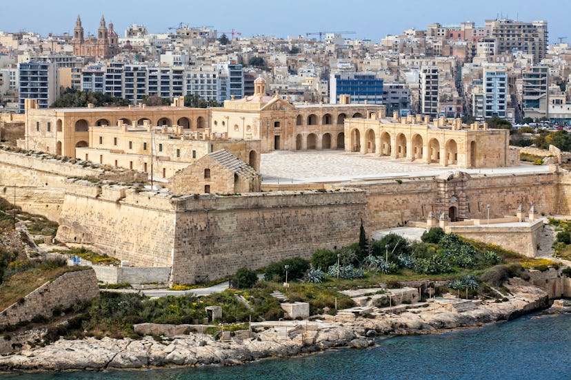 Fort Manoel, Malta as the setting for the Great Sept of Baelor.