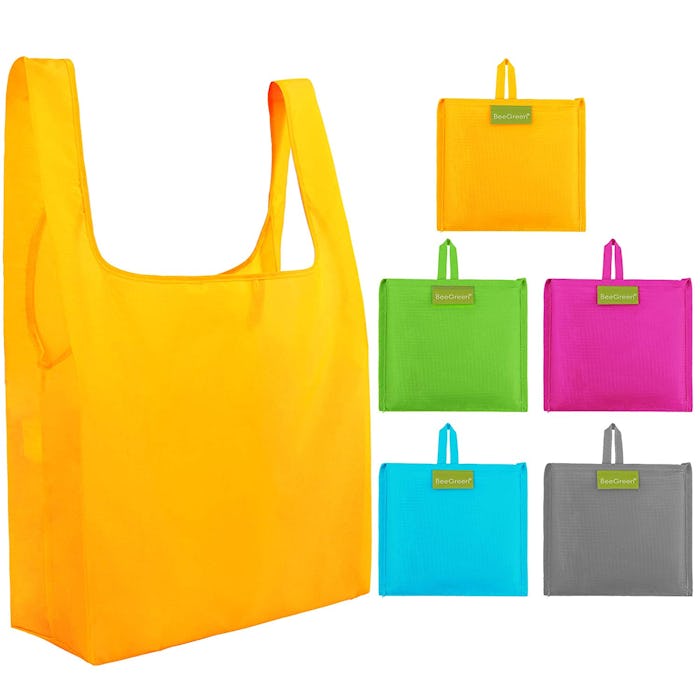 BeeGreen Reusable Grocery Bags (5 Pack)