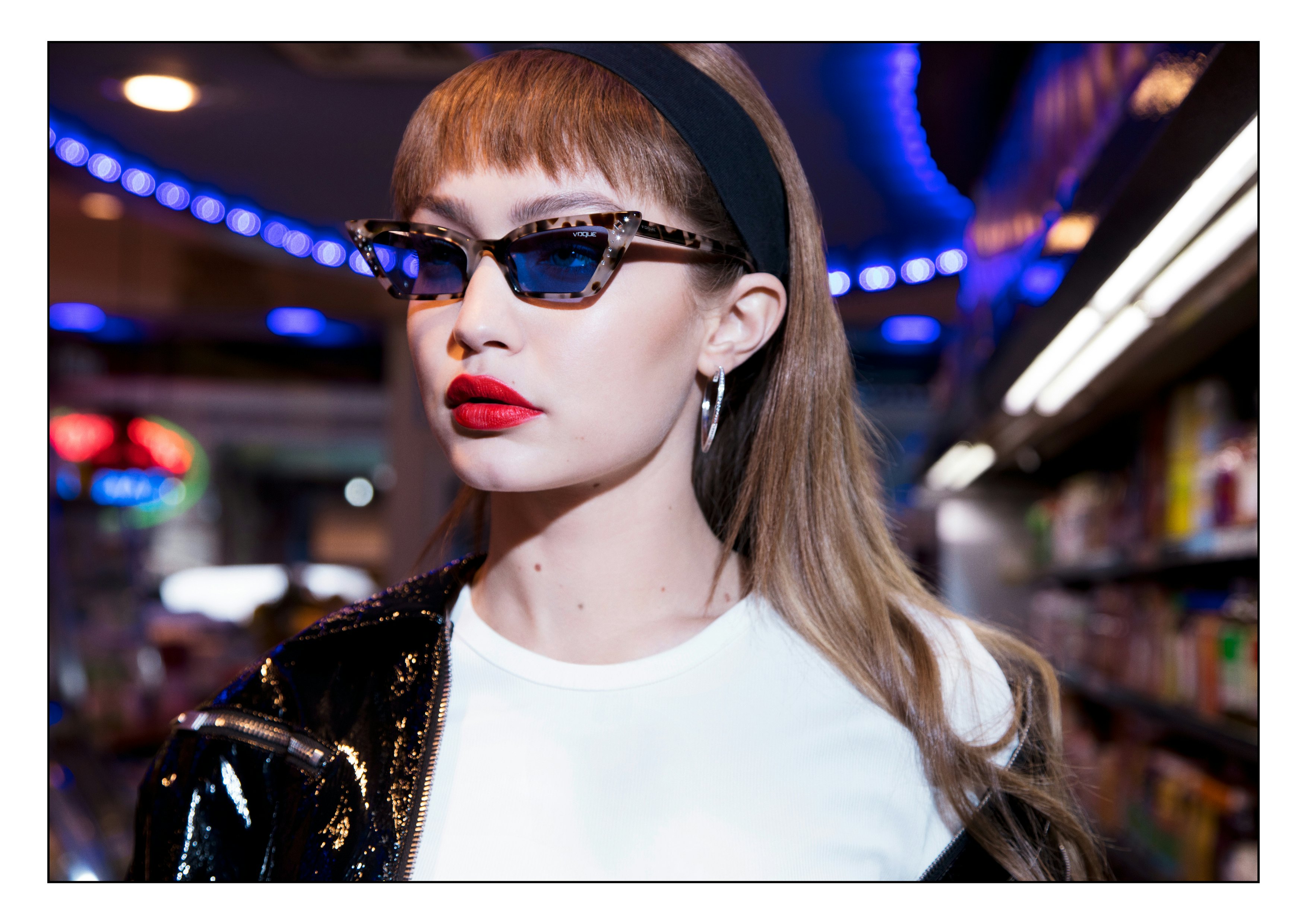 The Gigi Hadid X Vogue Eyewear Collections Second Drop Is