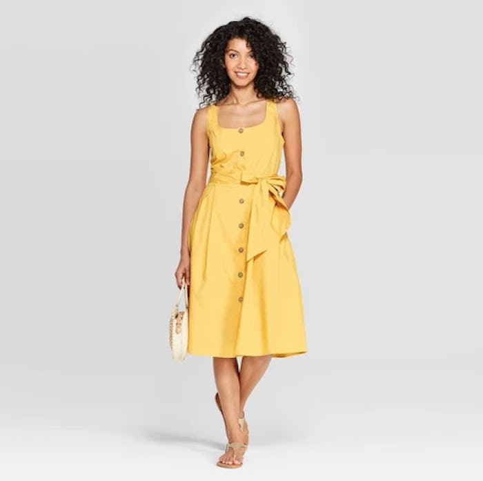 A New Day Women's Sleeveless Square Neck Dress
