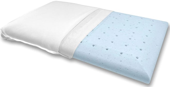 Bluewave Bedding Ultra Slim Gel Memory Foam Pillow