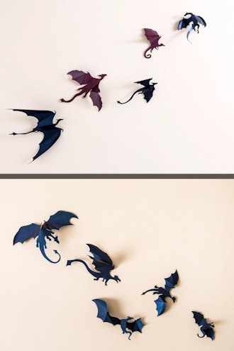 Game Of Thrones Inspired 3D Dragon Wall Art