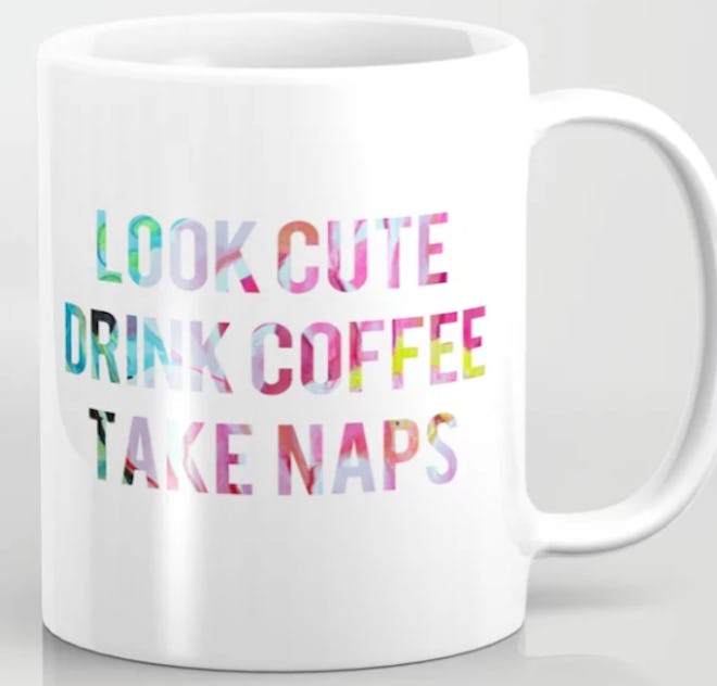 look cute! drink coffee Coffee Mug