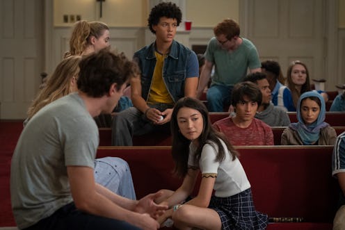 The teens in the The Society Season 1 via the Netflix press site