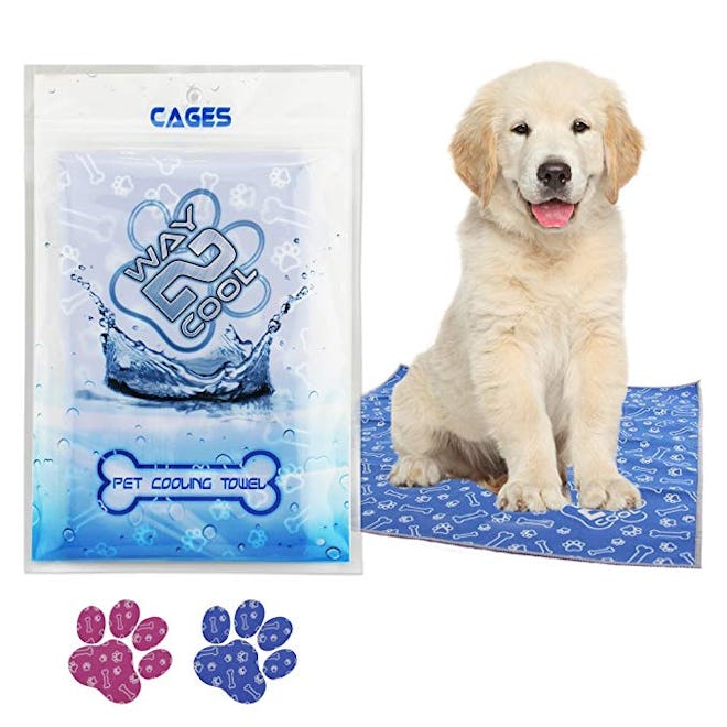 Way 2 Cool Our Innovated Pet Microfiber Cooling Towel