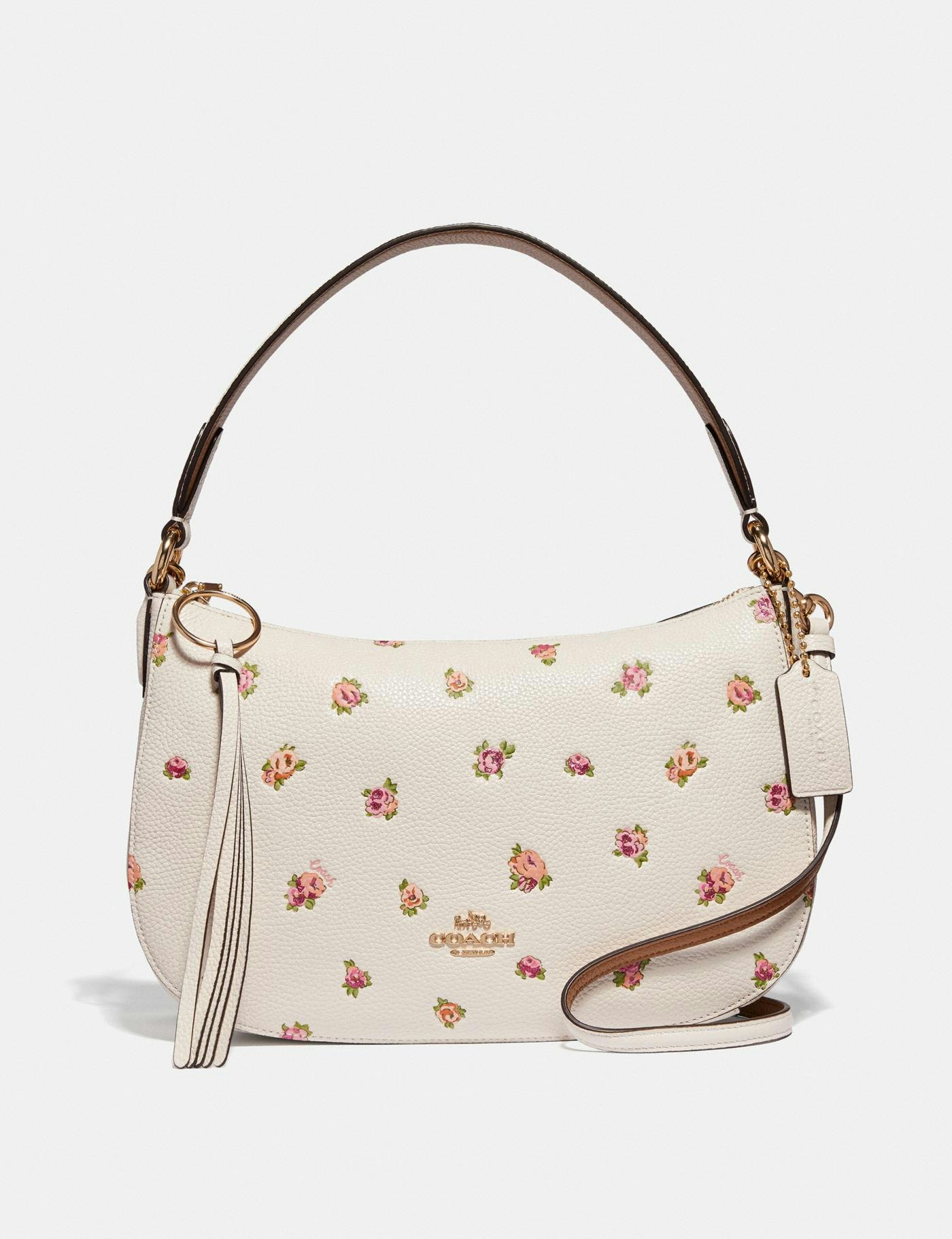 coach white handbags