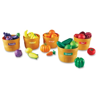 Learning Resources Farmers Market Color Sorting Set