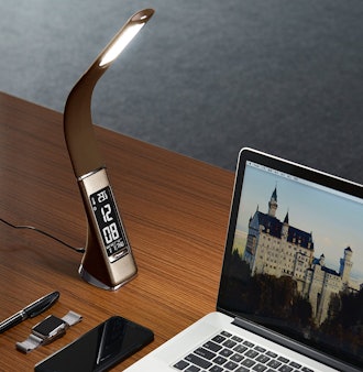 WILIT Business Leather Desk Lamp
