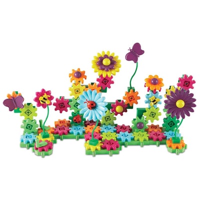 Learning Resources Gears! Gears! Gears! Build and Bloom Flower Garden Building Kit